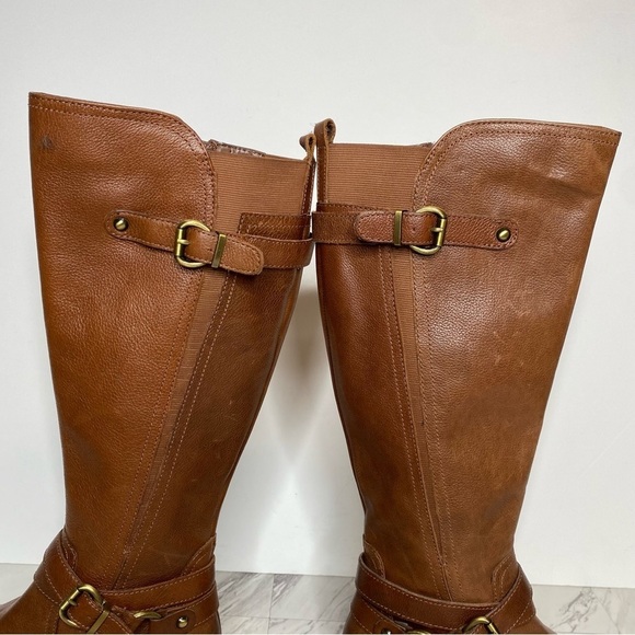 New! Naturalizer June Brown Knee High Riding Boot 6M - Picture 9 of 15
